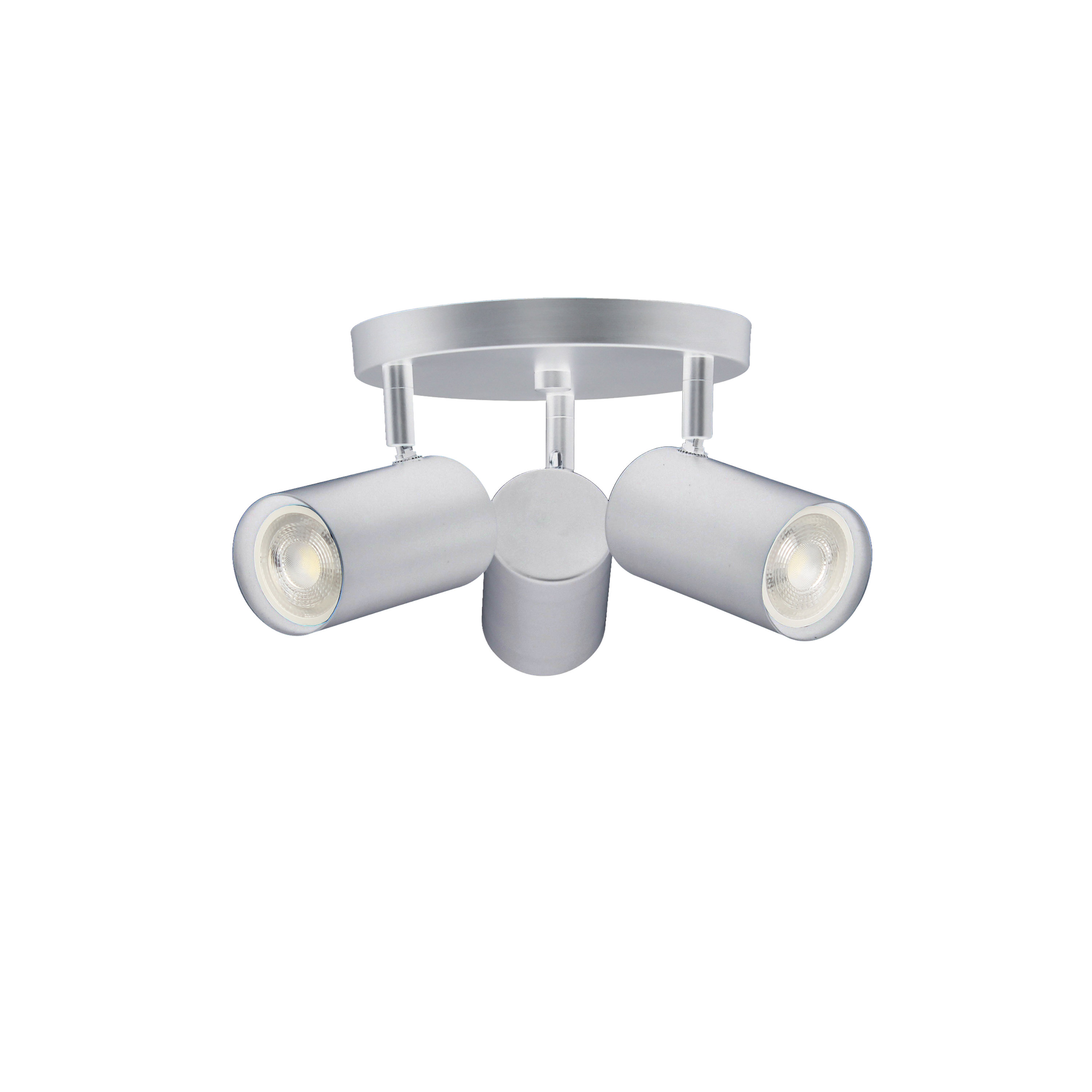 Taylor 3 Light Track Light - Satin Chrome
