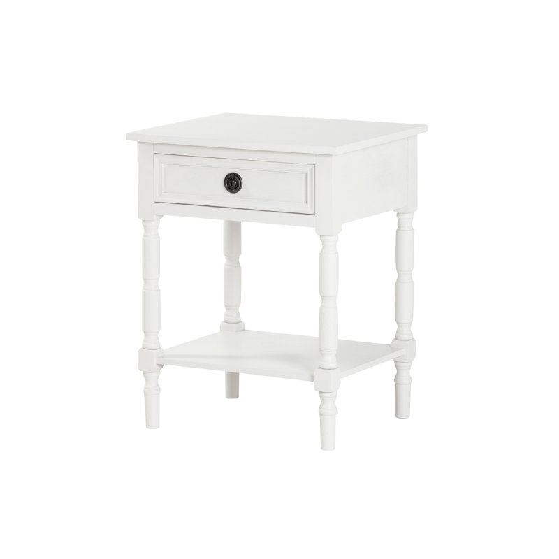 48cm W Manufactured Wood Bedside Table
