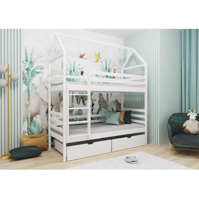 Gertie Bunk Bed House Beds with Storage Included