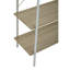 Octa 162cm H x 80cm W Manufactured Solid Wood Etagere Bookcase-131884397-131884396