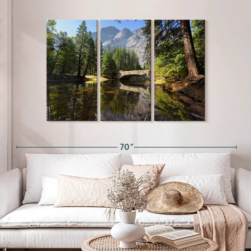 Pont de pierre Lilie Yosemite, H 32 po x l 50 po