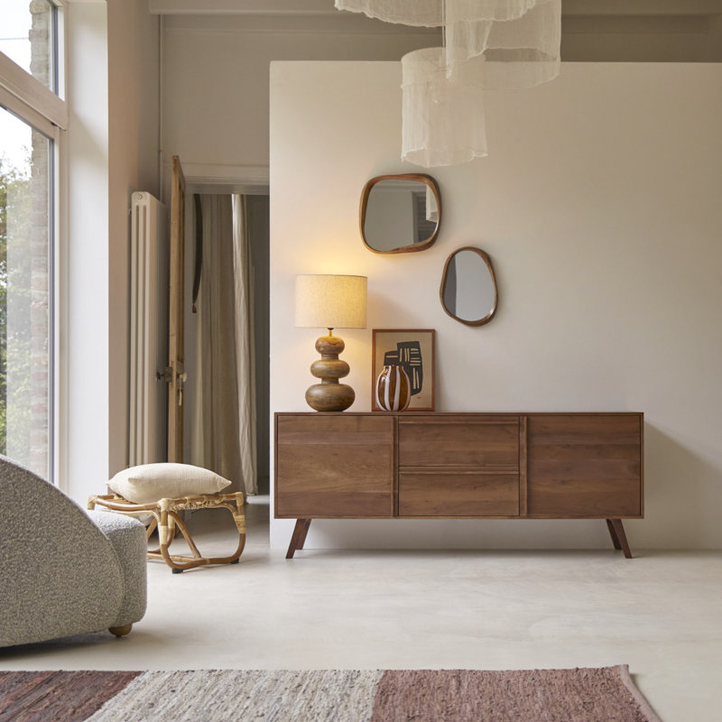 Niels 68.9'' W Solid Wood Sideboard
