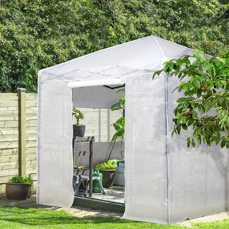 Serre Pop Up Green l 8 pi x P 8 pi, Blanc