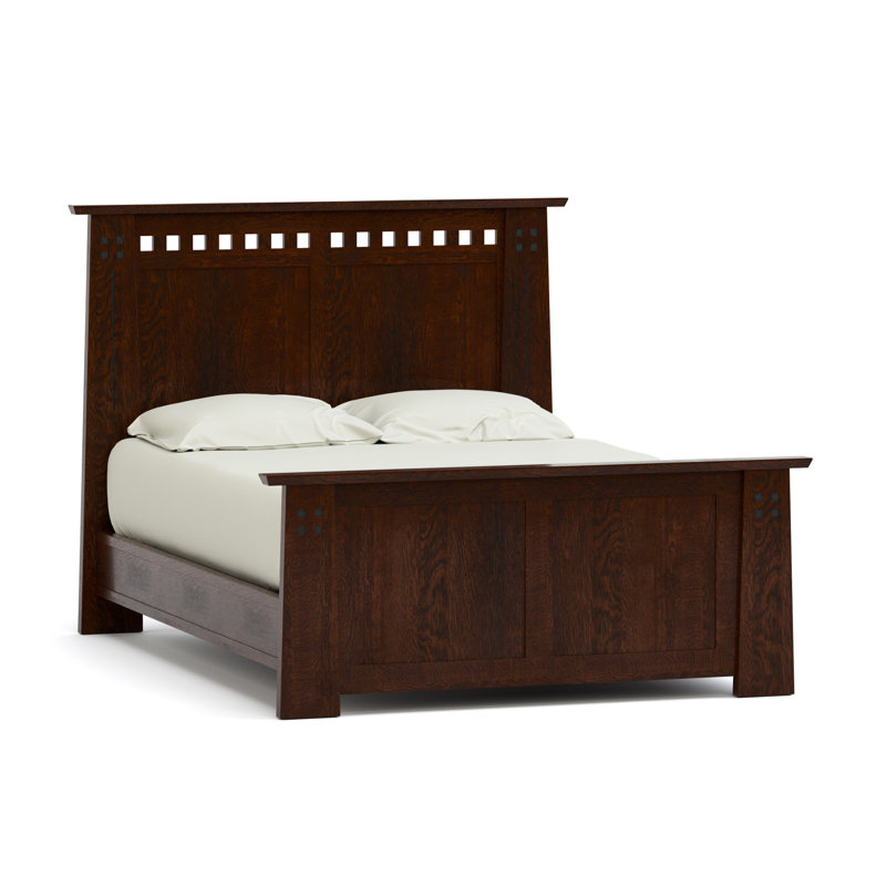 Highlands Solid Wood Low Profile Standard Bed, Queen, Centennial