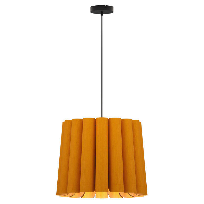 Luminaire suspendu unique à 1 lumière Renata, Ocre
