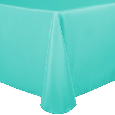 10 Pack Oval Polyester Linen Tablecloth
