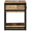 40cm W Iron Bedside Table