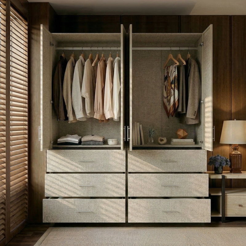 Armoire 2 portes 77,1 po H