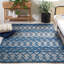 Tapis géométrique beige en jute et en coton à tissage plat Annmari-1899139765