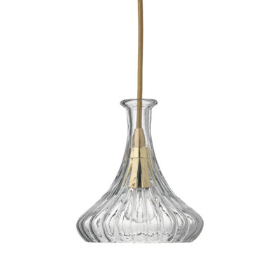 Mini-luminaire suspendu 1 lumière Port Carafe