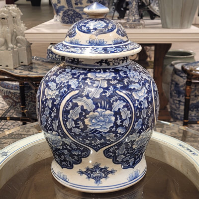 Pot en porcelaine gingembre fabriqué à la main