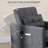 3-In-1 Convertible Chair Bed, Multi-Functional Single Sofa Bed, Pull Out Sleeper Chair With Adjustable Backrest, Pillow, And Pockets
