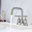 2-handle Bathroom Faucet with Drain Assembly-73457316