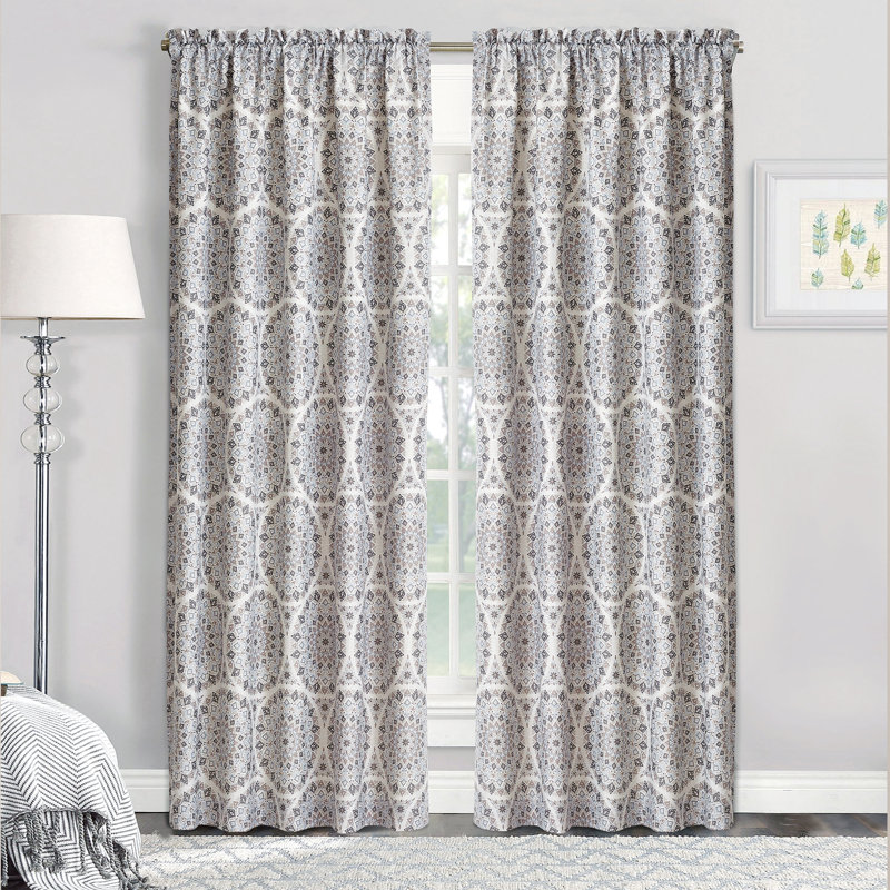 Semi Sheer Curtain Pair, 152.4cm W x 243.8cm L