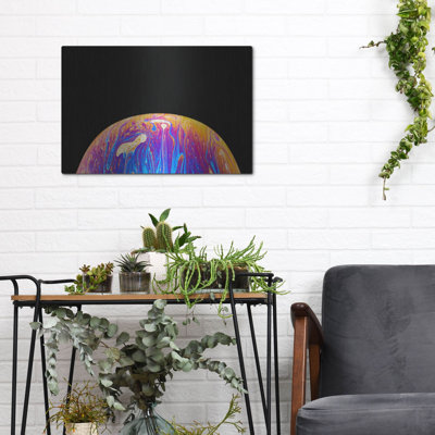 Ivy Bronx «World Of Color» par Luxe Portfolio, art mural en métal