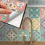 Ameiyah 38.1cm W x 38.1cm L Vinyl Peel and Stick Mosaic Tile