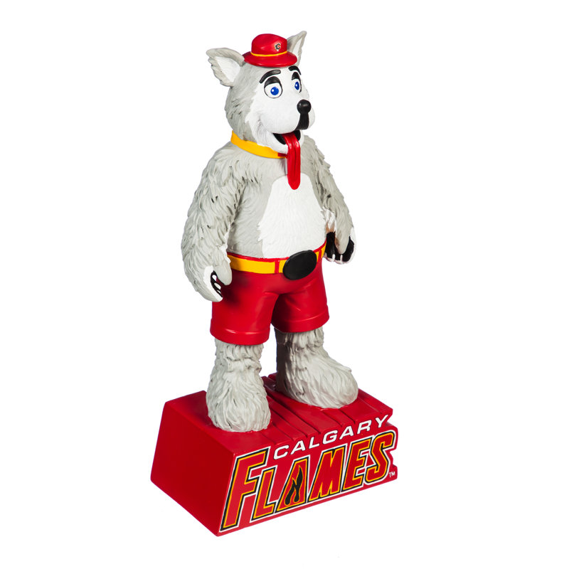 Statue mascotte nhl team, Calgary Flames