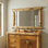 Miroir demi-bûche Fireside Lodge Cedar Log - avec verre - l 36 po x H 36 po