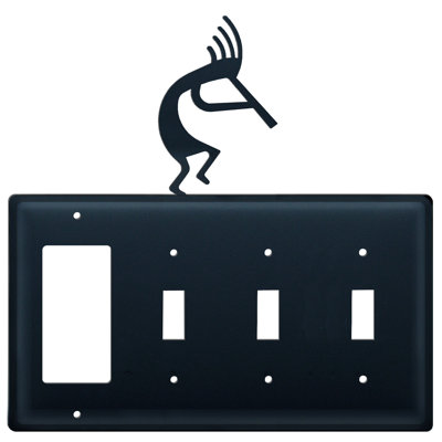 4 - Gang Standard Combination Wall Plate