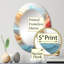 Pitanga - Miroir mural moderne ovale-64618524
