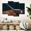 «Cow Cow Texas Longhorn», reproduction d'art sur toile-1948635570