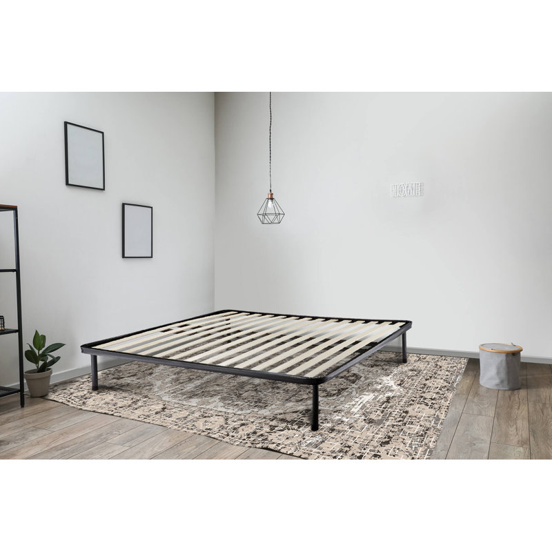 Colello Bed, 120 x 200cm, Gray