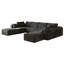 Canapé modulaire en forme de U de 8 pièces de l 192,51 po, canapé modulaire Cloud, siège en velours côtelé profond sans os avec repose-pieds, aucun assemblage nécessaire-287667109-291145218