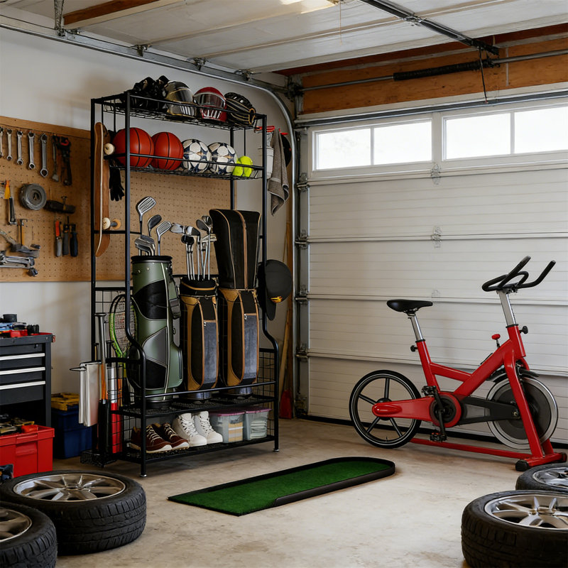 Metal Sports Rack