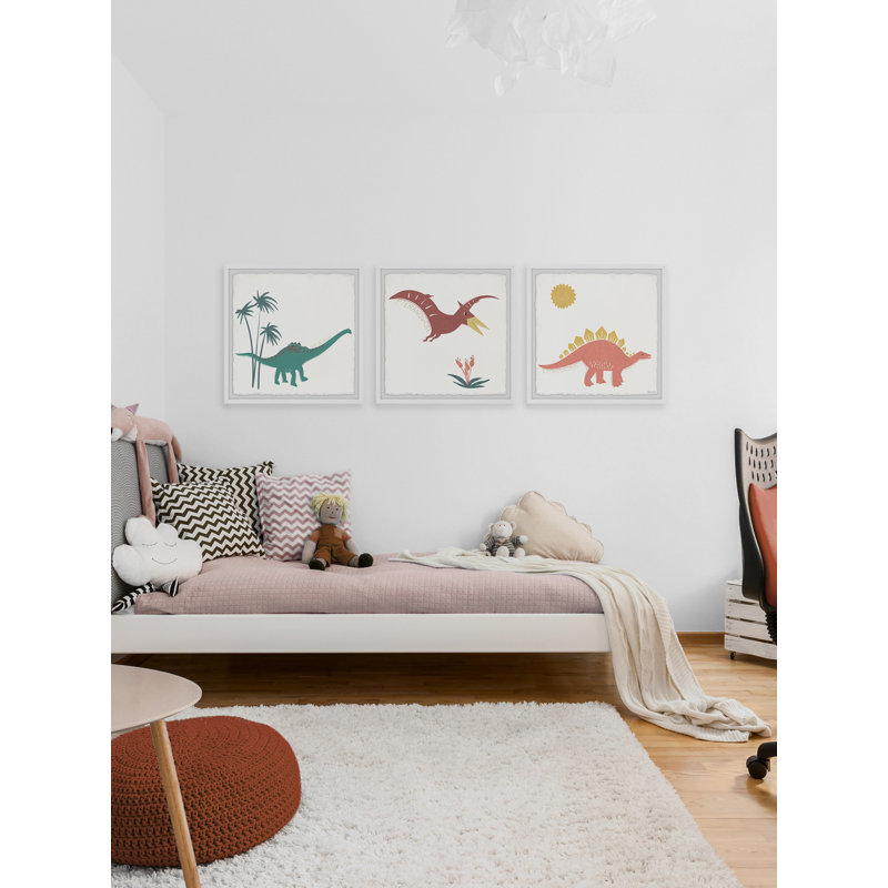Hettie, ensemble de 3 pièces, reproduction encadrée, H 18 po x l 18 po x P 1,5 po