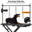 Electric Adjustable Dog Grooming Table, 9.4–39.4 in Height, 264 LBS Capacity, Foot Control & Tool Organizer-129749495