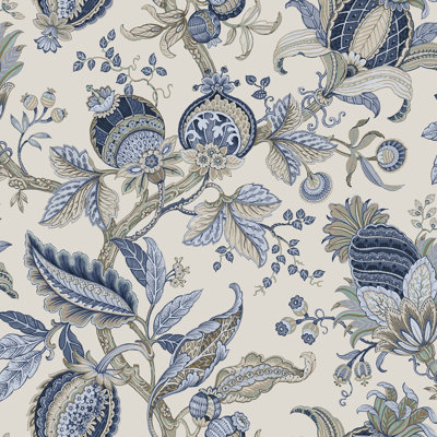 Gada 10m x 53cm Metallic Finish Wallpaper Roll
