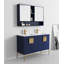 Ensemble de meuble-lavabo double 47 po Gere