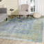 Tapis bleu / jaune Embrya-70053727