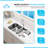 KBFmore Bowl Undermount Classic Kitchen Sink with Sink Accessories-93577365