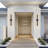 Black Aluminum Linear Dimmable LED Outdoor Wall Sconce-1323036222