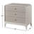 Table de chevet 3 tiroirs Osprey