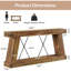 Table d'appoint à deux niveaux, table d'entrée unique, console fonctionnelle