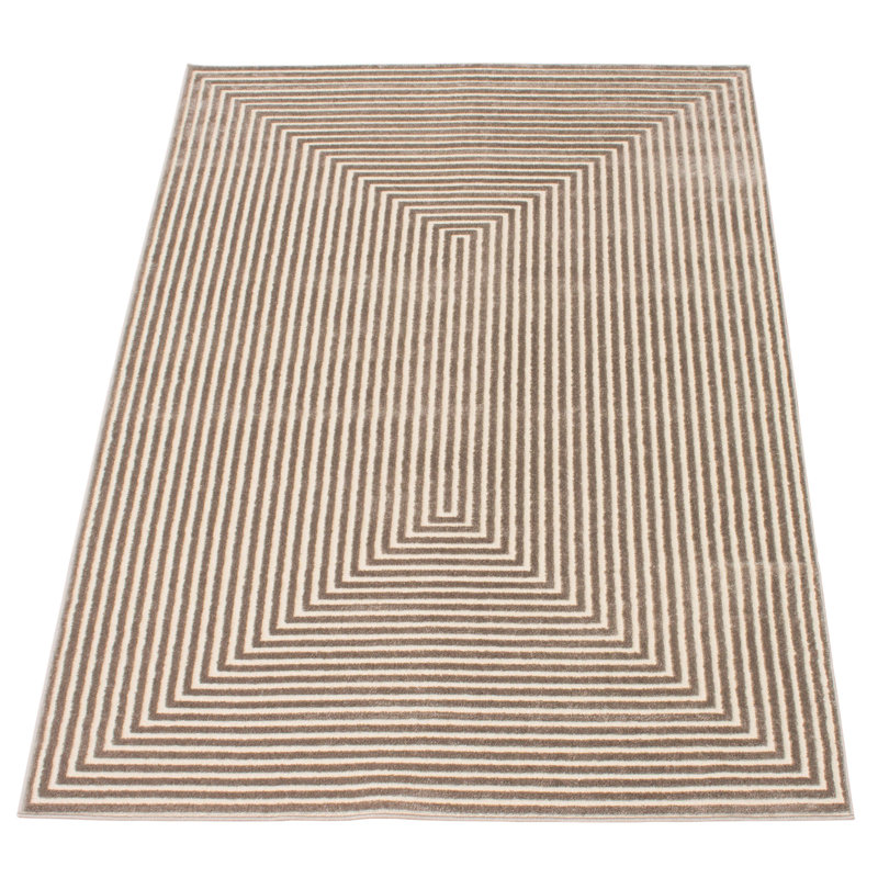 Coates Abstract Indoor Rug, Rectangle 3'11" x 5'7"