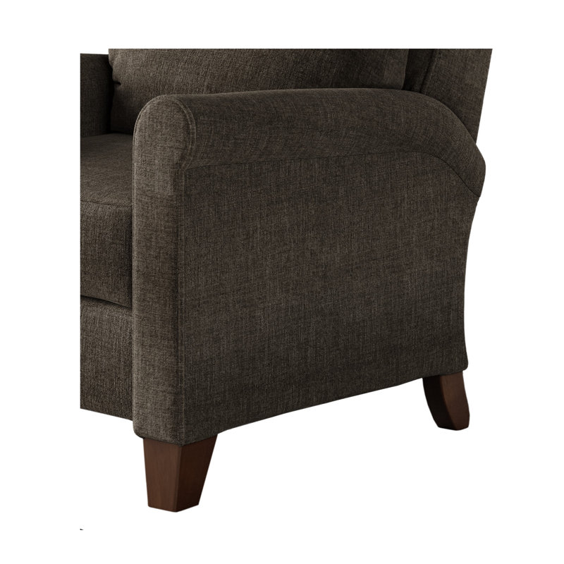 Pep Talk 2-Way Hi-Leg Recliner, Dark Brown