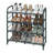 4 Tier 16 Pairs Shoe Rack Metal Shoe Shelf With Adjustable Tilt Angle-2094986439-2094912558