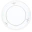 Dragonfly Glass Dinner Plate