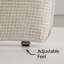 Chaise d'appoint rembourrée en tissu-261868440