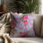 Floral Printed Throw Pillow Covers Set of 4 Lumbar Cushion Cases with Zipper for Christmas Home Decor-1126701469