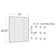Pegboard Wall Panel Storage Solution, Size: 16"x 20"