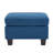 Upholstered Ottoman, Navy Blue-920509674