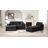 Boneless 78" Modular Upholstered Compression Loveseat Chenille Cloud Sofa, No Assembly Required-1518016381
