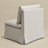Crampton Performance Fabric Down Fill Slipcover Side Dining Chair-682524843