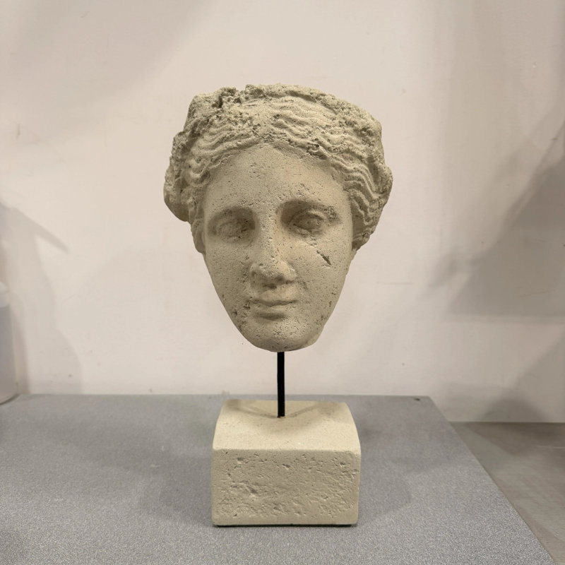 Vesuvius Maiden Head on Base Statue