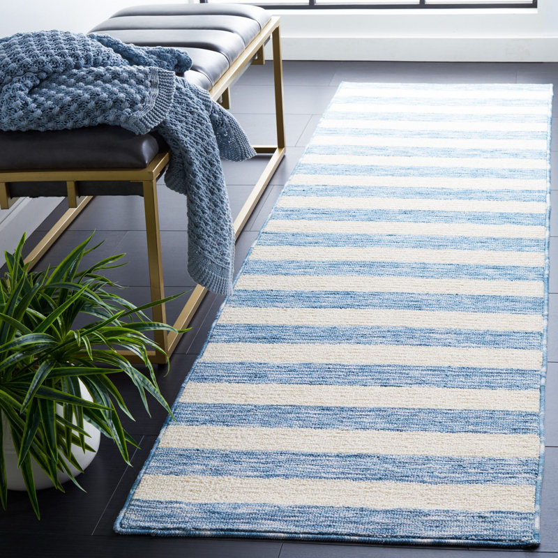 Marcel Performance Machine Washable Striped Rug, Runner 2'3" x 6'