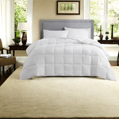 Luxurious Cotton Bedding Sets With Featherless Comforter, Hypoallergenic & Machine Washable